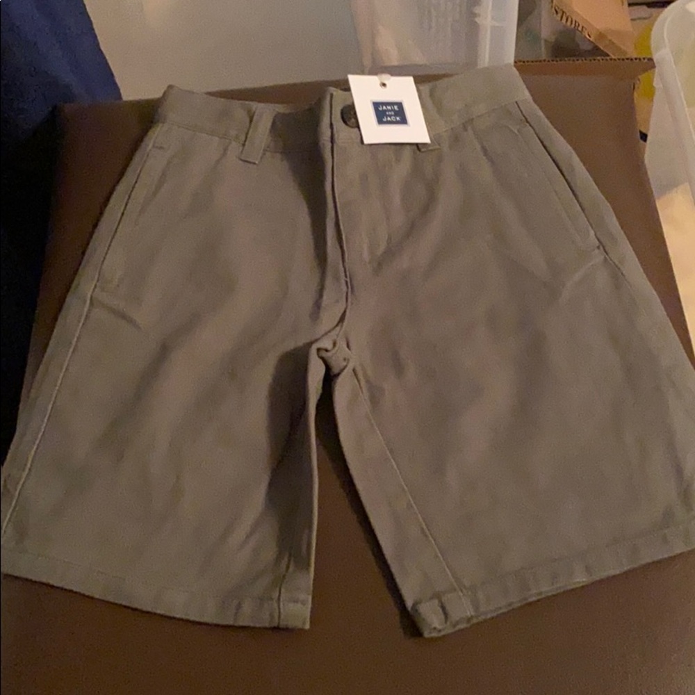 Janie and Jack Green shorts